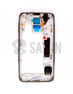 Carcasa intermedia Samsung Galaxy S5 negro 2