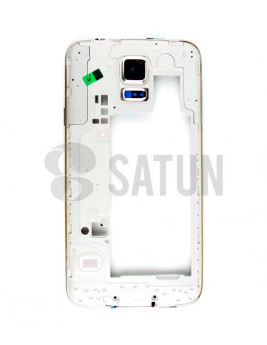 Carcasa intermedia Samsung Galaxy S5 blanco