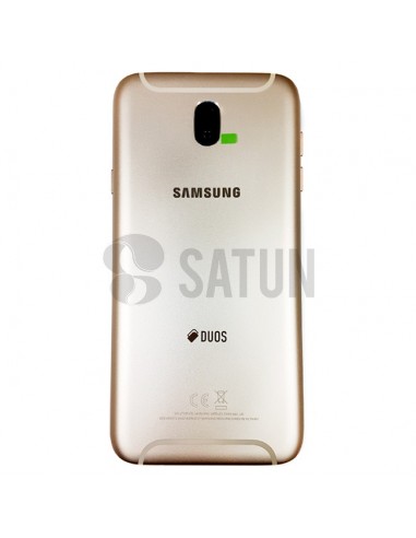 Carcasa trasera Samsung Galaxy J7 2017 Dual oro