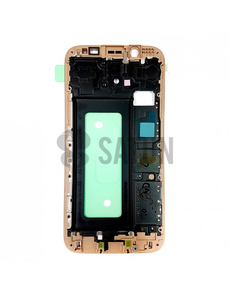 Carcasa frontal Samsung Galaxy J5 2017 oro