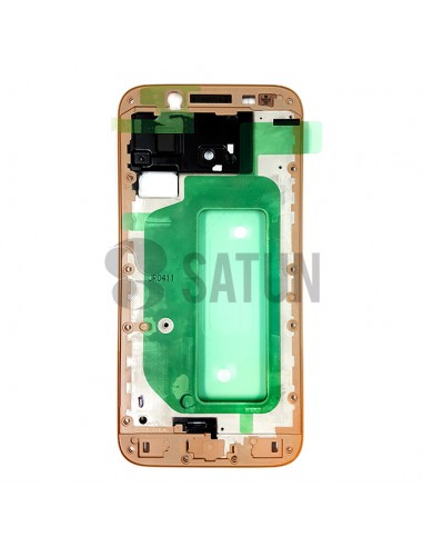 Carcasa frontal Samsung Galaxy J5 2017 oro