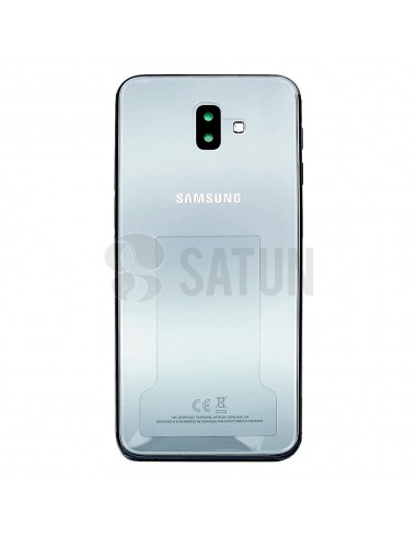 Carcasa trasera Samsung Galaxy J6 Plus gris