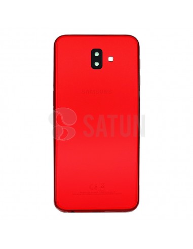 Carcasa trasera Samsung Galaxy J6 Plus rojo