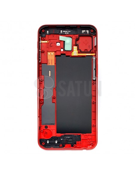 Carcasa trasera Samsung Galaxy J6 Plus rojo