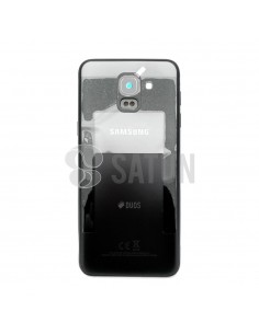 Carcasa trasera Samsung Galaxy J6 negro