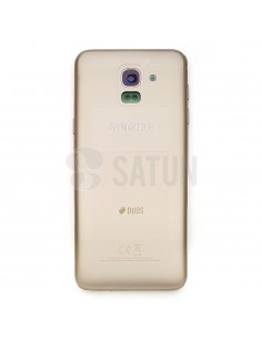 Carcasa trasera Samsung Galaxy J6 oro