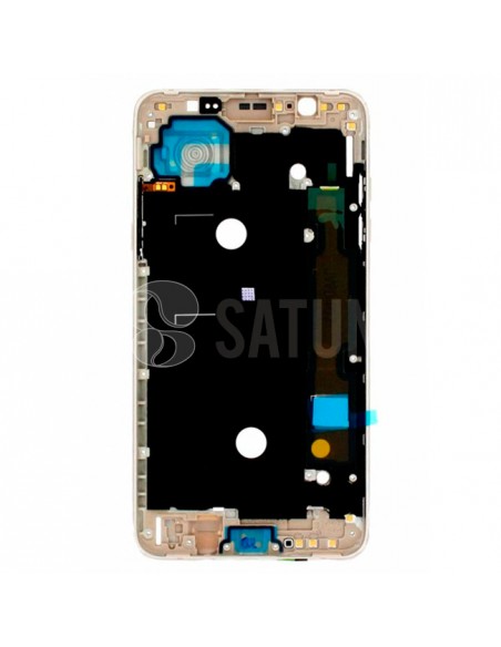 Carcasa intermedia Samsung Galaxy J7 2016 oro