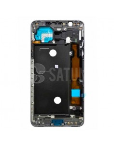 Carcasa intermedia Samsung Galaxy J7 2016 negro 2