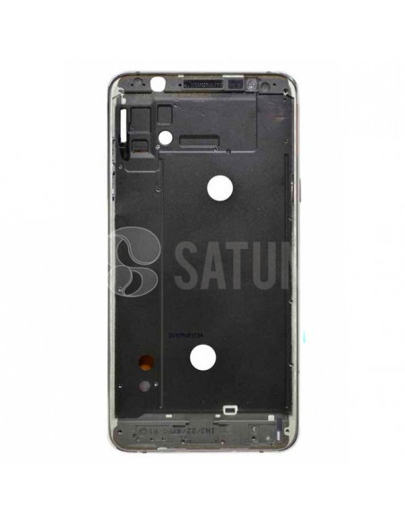 Carcasa intermedia Samsung Galaxy J7 2016 negro