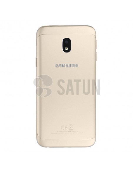 Carcasa trasera Samsung Galaxy J3 2017 oro