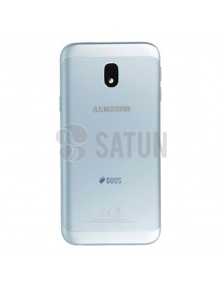 Carcasa trasera Samsung Galaxy J3 2017 Dual azul