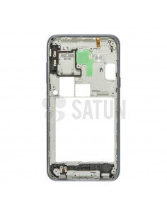 Carcasa intermedia Samsung Galaxy J3 2016 negro 2