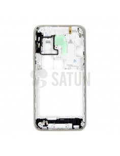 Carcasa intermedia Samsung Galaxy J3 2016 oro 2