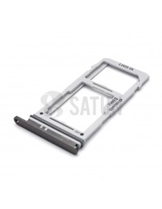 Bandeja dual SIM Samsung Galaxy S10 Plus negro perspectiva