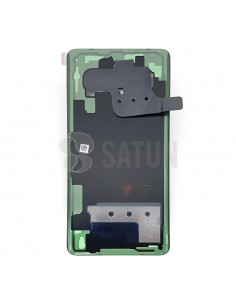 Tapa de batería Samsung Galaxy S10 Plus negro frontal. GH82-18406A 2