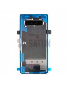 Tapa de batería Samsung Galaxy S10 Plus blanco ceramico frontal. GH82-18867B 2