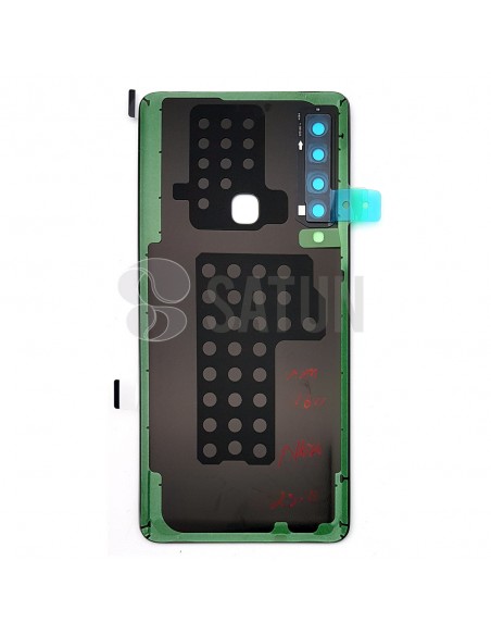 Tapa de batería Samsung Galaxy A9 2018 negro posterior