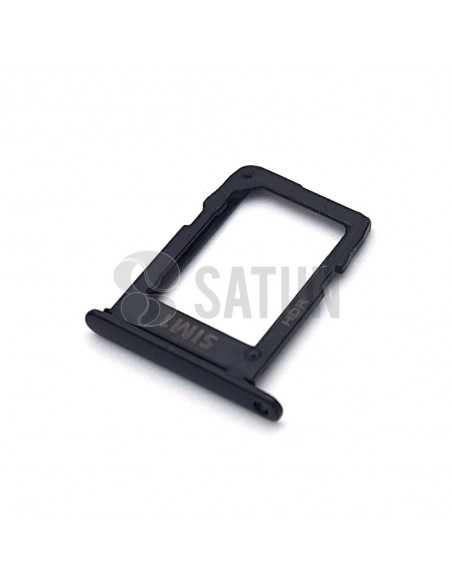 Bandeja SIM1 Samsung Galaxy A6 plus negro perspectiva