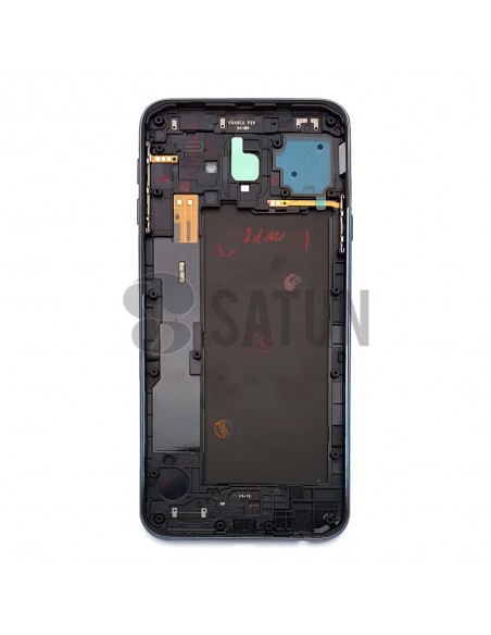 Carcasa trasera Samsung Galaxy J4 Plus negro posterior