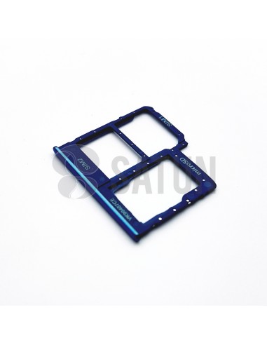 Bandeja Dual SIM y microSD Samsung Galaxy A40 azul. GH98-44303C