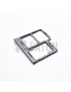 Bandeja Dual SIM y microSD Samsung Galaxy A40 blanco. GH98-44303B