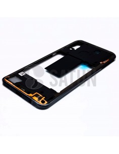 Carcasa intermedia Samsung Galaxy A40 negro. GH97-22974A