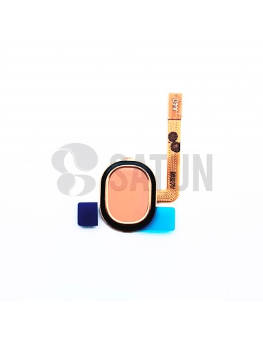 Flex botón home y sensor huella Samsung Galaxy A40 coral. GH96-12484D