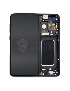 Pantalla con marco Samsung Galaxy S9 Plus negro. GH97-21691A y GH97-21692A