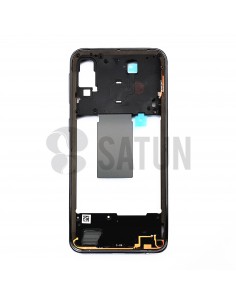 Carcasa intermedia Samsung Galaxy A40 negro. GH97-22974A 2
