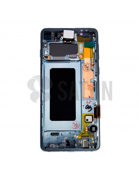 Pantalla Samsung Galaxy S10 azul posterior. GH82-18835C
