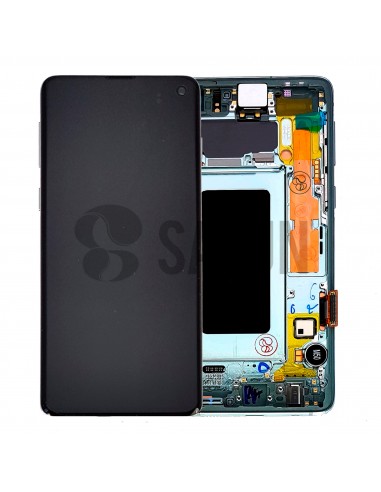 Pantalla Samsung Galaxy S10 verde. GH82-18835E