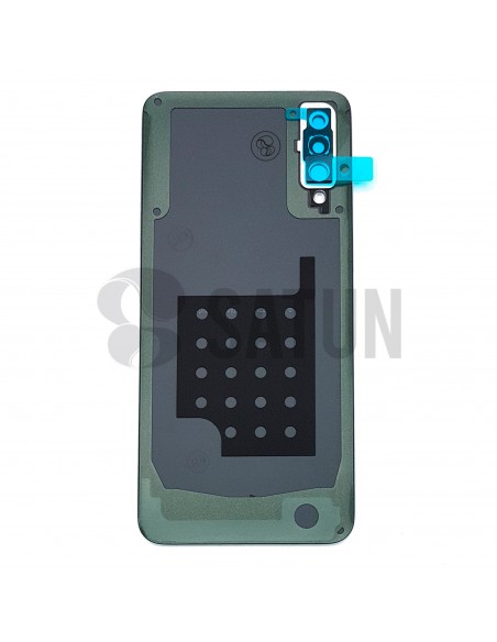 Tapa de batería Samsung Galaxy A50 blanco posterior. GH82-19229B