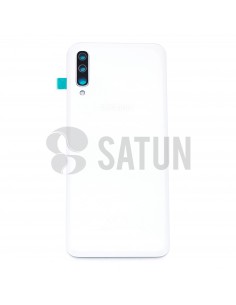 Tapa de batería Samsung Galaxy A50 blanco frontal. GH82-19229B