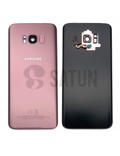 Tapa batería con sensor de huella Samsung Galaxy S8 rosa (Original con uso)