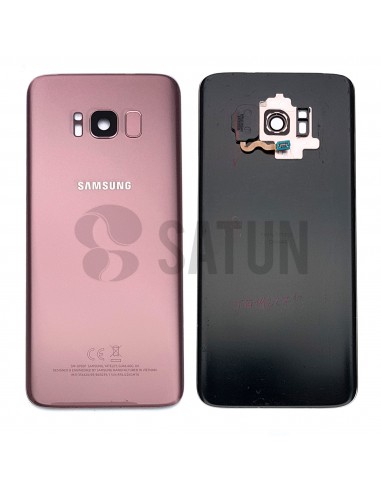 Tapa batería con sensor de huella Samsung Galaxy S8 rosa (Original con uso)