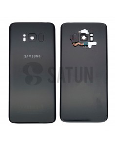 Tapa batería con sensor de huella Samsung Galaxy S8 negro (Original con uso)
