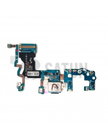 Flex conector de carga micro USB Samsung Galaxy S9 frontal