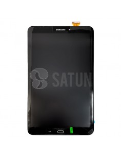 Pantalla Samsung Galaxy Tab A 2016 Wifi y 4G negra frontal. GH97-19022A y GH97-19108A