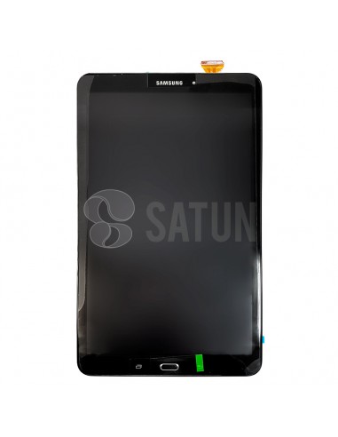 Pantalla Samsung Galaxy Tab A 2016 Wifi y 4G negra frontal. GH97-19022A y GH97-19108A