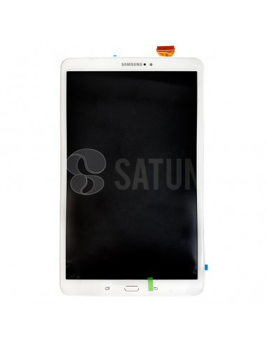 Pantalla Samsung Galaxy Tab A 2016 Wifi y 4G blanca frontal. GH97-19022B y GH97-19108B