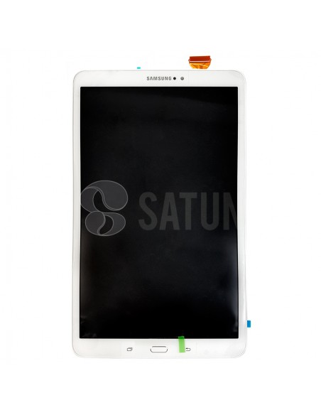 Pantalla Samsung Galaxy Tab A 2016 Wifi y 4G blanca frontal. GH97-19022B y GH97-19108B