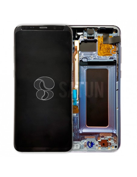 Pantalla con marco Samsung Galaxy S8 Plus azul. GH97-20470D y GH97-20564D