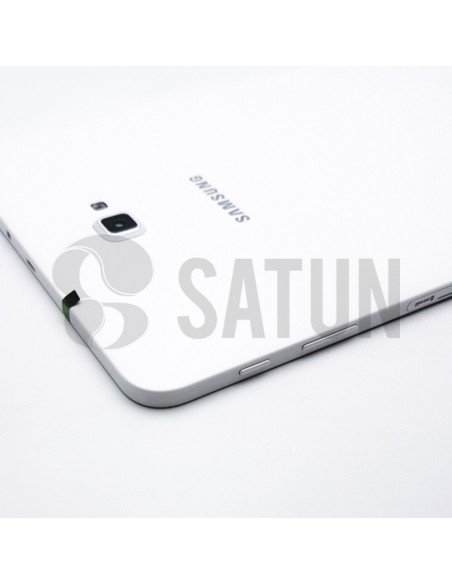 Carcasa trasera Samsung Tab A 2016 Wifi Blanca superior. GH98-40212B
