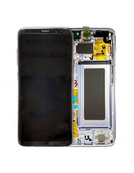 Pantalla con marco Samsung Galaxy S8 violeta. GH97-20457C y GH97-20473C