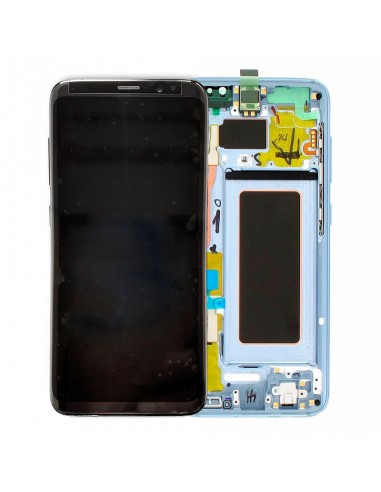 Pantalla Samsung Galaxy S8 azul