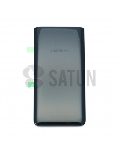 Tapa de batería Samsung Galaxy A80 negro frontal. GH82-20055A