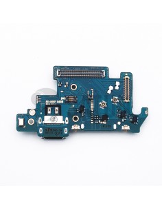 Sub placa USB y tarjetas SIM Samsung Galaxy A80 frontal. GH96-12542A 2