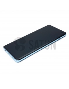 Pantalla con marco Samsung Galaxy S10 plus azul. GH82-18834C y GH82-18849C. 2
