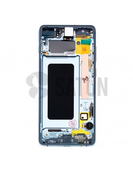 Pantalla Samsung Galaxy S10 plus azul interior. GH82-18834C y GH82-18849C.