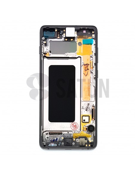 Pantalla Samsung Galaxy S10 plus negro interior. GH82-18834A y GH82-18849A